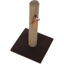 SmartyKat Simply Scratch Jute Cat Scratch Post With Feather Cat Toy -Cat Supplies 336397 PT5. AC SS1800 V1634309656