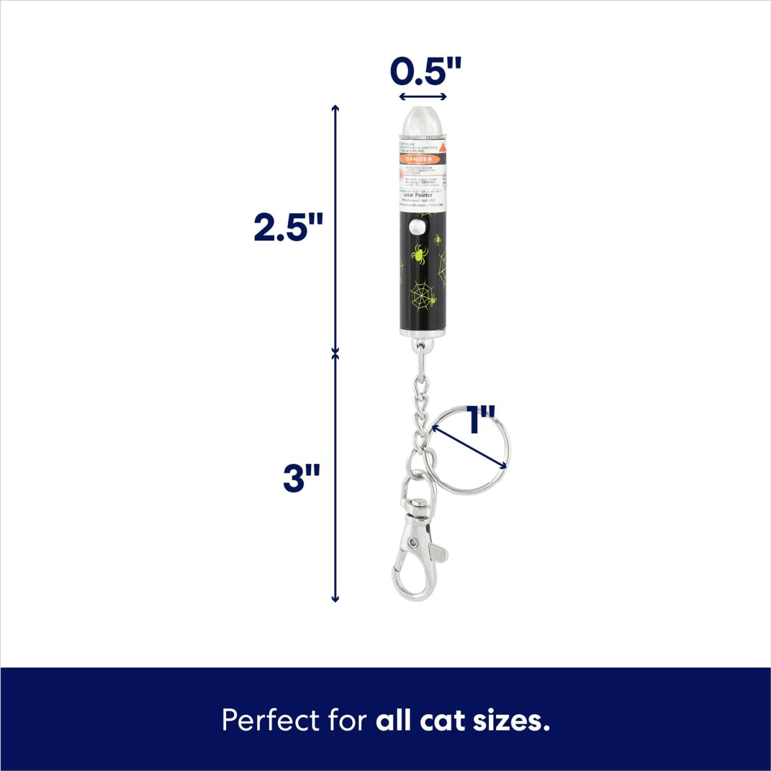 Frisco Halloween Skull Laser Cat Toy 4 Frisco Halloween Skull Laser Cat Toy - Image 2