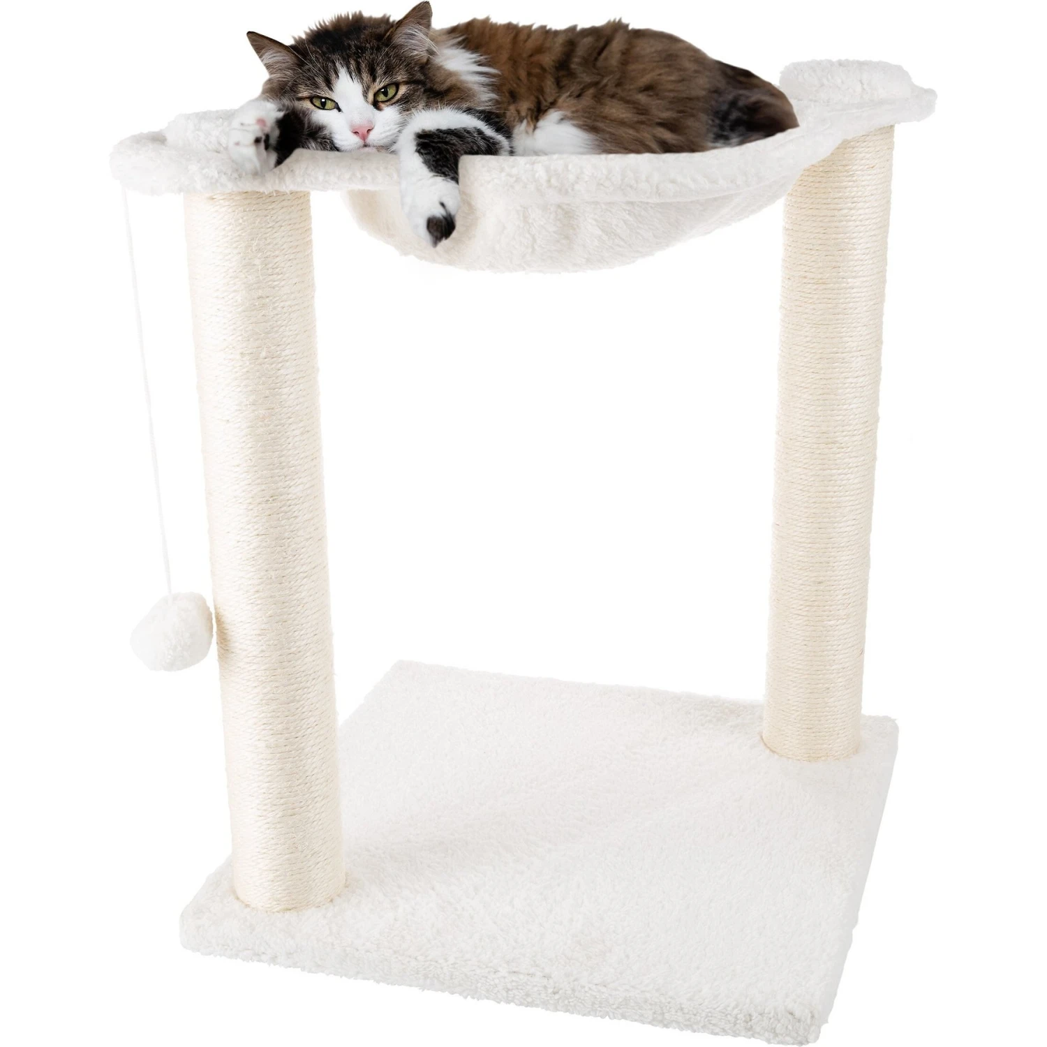 Pet Adobe 19-in Sisal Cat Tree & Condo 6 Pet Adobe 19-in Sisal Cat Tree & Condo - Image 4