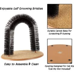 Pet Adobe Self-Grooming Cat Arch -Cat Supplies 345061 PT2. AC SS1800 V1637287338