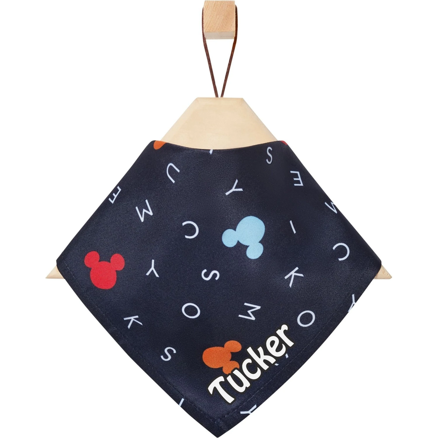 Disney "M-I-C-K-E-Y M-O-U-S-E" Personalized Dog & Cat Bandana 3 Disney "M-I-C-K-E-Y M-O-U-S-E" Personalized Dog & Cat Bandana