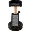 Two By Two The Camellia Sisal Cat Tree, Small, Black -Cat Supplies 346901 MAIN. AC SS1800 V1643393278