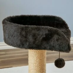 Two By Two The Camellia Sisal Cat Tree, Small, Black -Cat Supplies 346901 PT5. AC SS1800 V1638313595