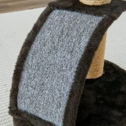 Two By Two The Camellia Sisal Cat Tree, Small, Black -Cat Supplies 346901 PT6. AC SS1800 V1638317205