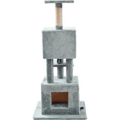 Two By Two The Empire Cat Tree, Medium, Grey -Cat Supplies 346909 PT6. AC SS1800 V1638312395