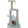 Two By Two The McIntosh Cat Tree, Medium, Grey