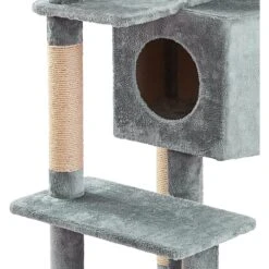 Two By Two The Ambrosia Cat Tree, Large, Grey -Cat Supplies 346915 PT7. AC SS1800 V1638311801
