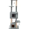Two By Two The Honeycrisp Cat Tree, Large, Grey -Cat Supplies 346921 MAIN. AC SS1800 V1643393195