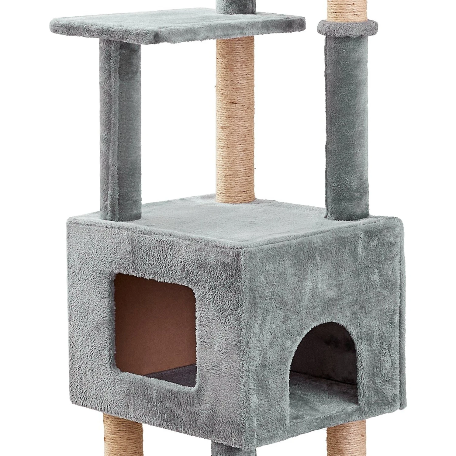 Two By Two The Honeycrisp Cat Tree, Large, Grey 9 Two By Two The Honeycrisp Cat Tree, Large, Grey - Image 7