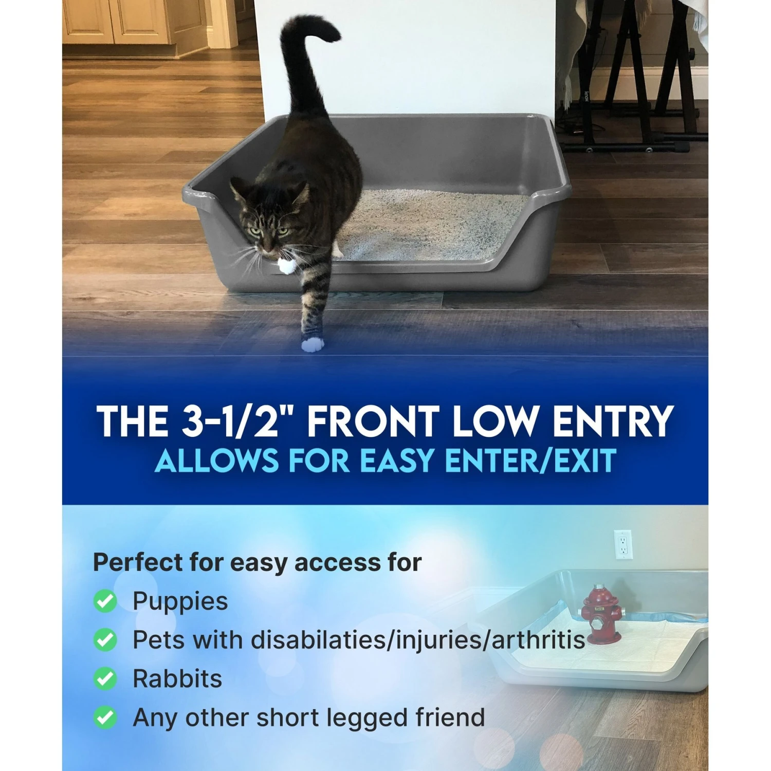 Shirley K's Senior Cat Litter Box, X-Large 10 Shirley K's Senior Cat Litter Box, X-Large - Image 8