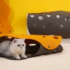 ZEZE "The Cheese" Adjustable Tunnel Cat Toy 15 ZEZE "The Cheese" Adjustable Tunnel Cat Toy -Cat Supplies 347443 PT6. AC SS1800 V1657657091
