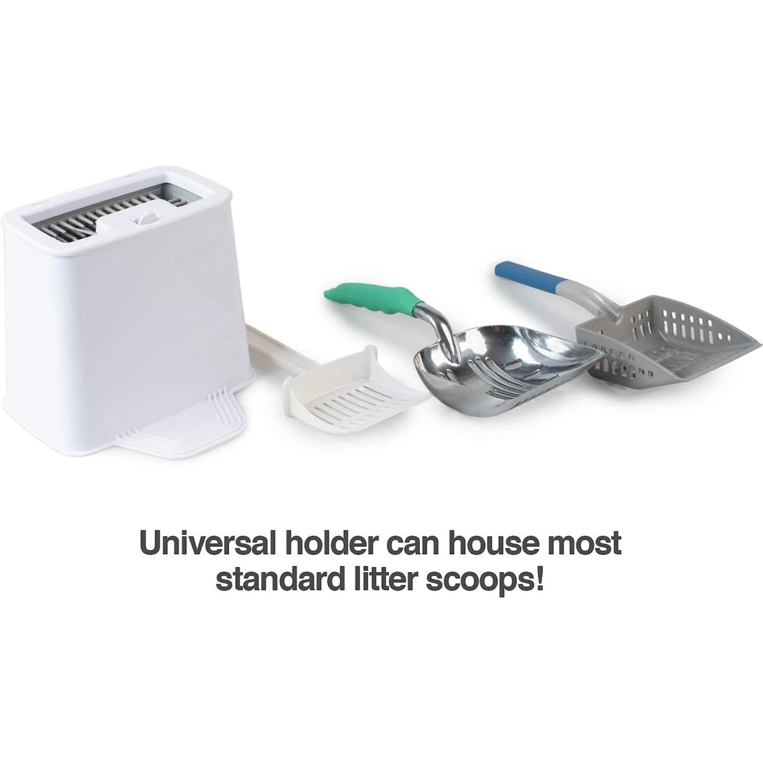 PetFusion 2-in-1 Universal Cat Litter Scoop Holder 7 PetFusion 2-in-1 Universal Cat Litter Scoop Holder - Image 5