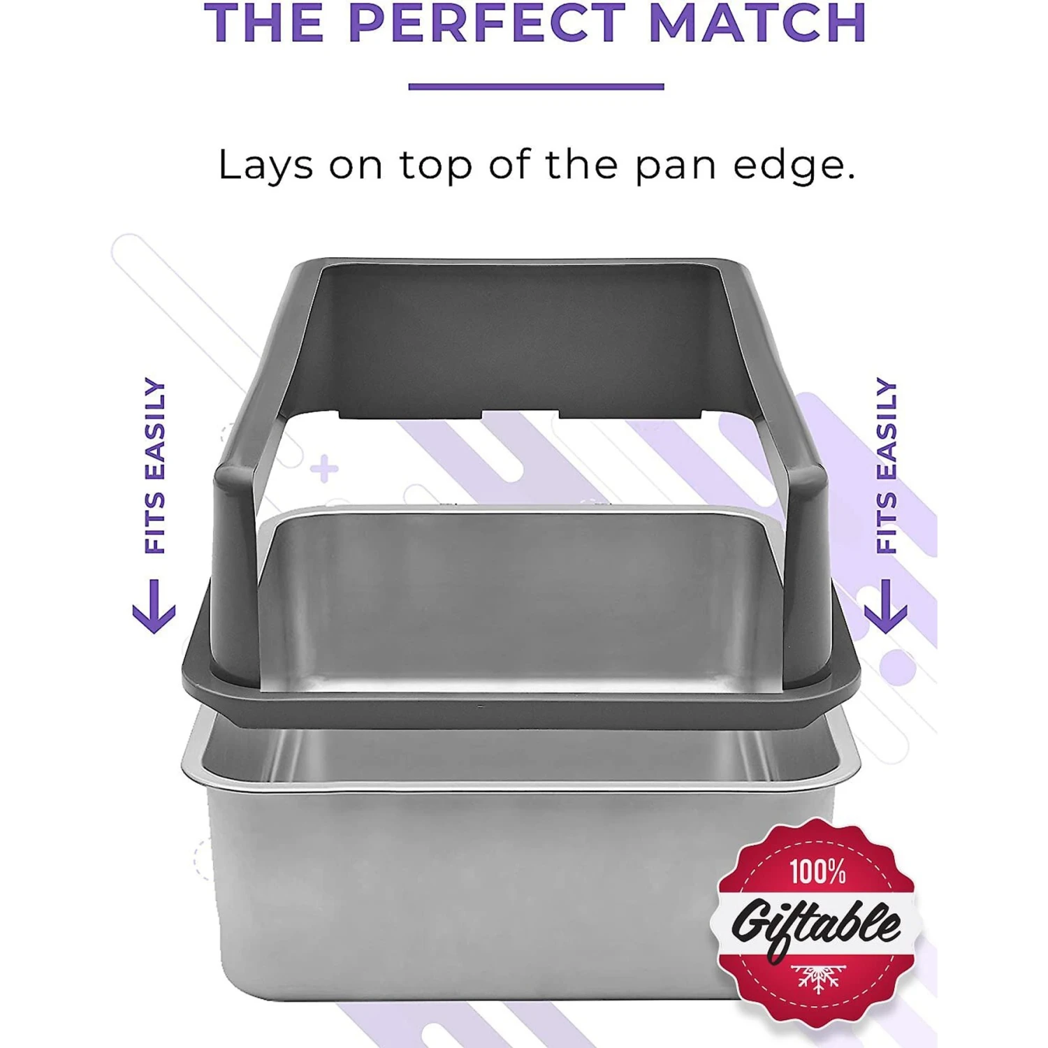 IPrimio Stainless Steel Cat Litter Box, X-Large 4 IPrimio Stainless Steel Cat Litter Box, X-Large - Image 2