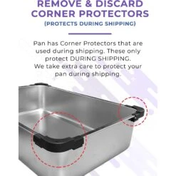 IPrimio Stainless Steel Cat Litter Box, X-Large 12 IPrimio Stainless Steel Cat Litter Box, X-Large -Cat Supplies 352817 PT3. AC SS1800 V1642529489