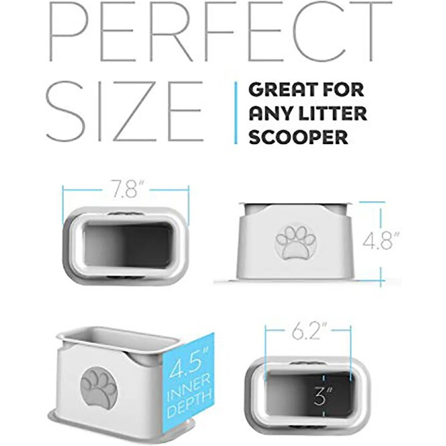 IPrimio Universal Decorative Dog Litter Scooper Holder 4 IPrimio Universal Decorative Dog Litter Scooper Holder - Image 2