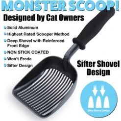 IPrimio Monster Litter Cat Scooper 10 IPrimio Monster Litter Cat Scooper -Cat Supplies 352828 PT1. AC SS1800 V1642529791