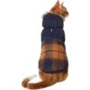 Frisco Mid-Heavyweight Plaid Fleece Lined Dog & Cat Coat -Cat Supplies 353885 MAIN. AC SS1800 V1659010676