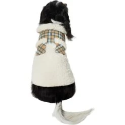 Frisco Lightweight Plaid Pocket Dog & Cat Coat -Cat Supplies 353940 PT2. AC SS1800 V1659008183