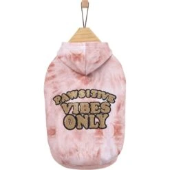 Frisco Pawsitive Vibes Only Dog & Cat Hoodie 13 Frisco Pawsitive Vibes Only Dog & Cat Hoodie -Cat Supplies 353957 PT4. AC SS1800 V1659725939