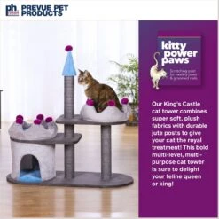 Prevue Pet Products King's Cat Castle 12 Prevue Pet Products King's Cat Castle -Cat Supplies 354664 PT1. AC SS1800 V1693496082