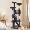 Coziwow By Jaxpety 60-in Tower House Cat Trees, Black 2 Coziwow By Jaxpety 60-in Tower House Cat Trees, Black -Cat Supplies 355080 MAIN. AC SS1800 V1642807589