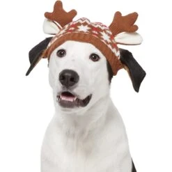 Frisco Antler Fair Isle Dog & Cat Hat 10 Frisco Antler Fair Isle Dog & Cat Hat -Cat Supplies 358313 PT2. AC SS1800 V1660764826