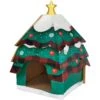 Frisco Holiday Christmas Tree Cardboard Cat House -Cat Supplies 360879 MAIN. AC SS1800 V1694813159