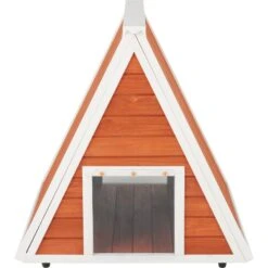 Frisco Outdoor Wooden A-Frame Cat House -Cat Supplies 361001 PT2. AC SS1800 V1657828190
