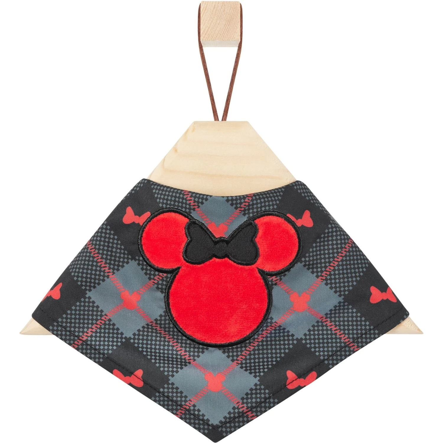 Disney Minnie Mouse Plaid Dog & Cat Bandana 6 Disney Minnie Mouse Plaid Dog & Cat Bandana - Image 4