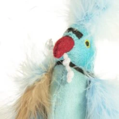 Petlinks Blue Beauty Lush Plush Catnip & Silvervine Bird & Feather Cat Toy, Blue, Small -Cat Supplies 362890 PT2. AC SS1800 V1642633597