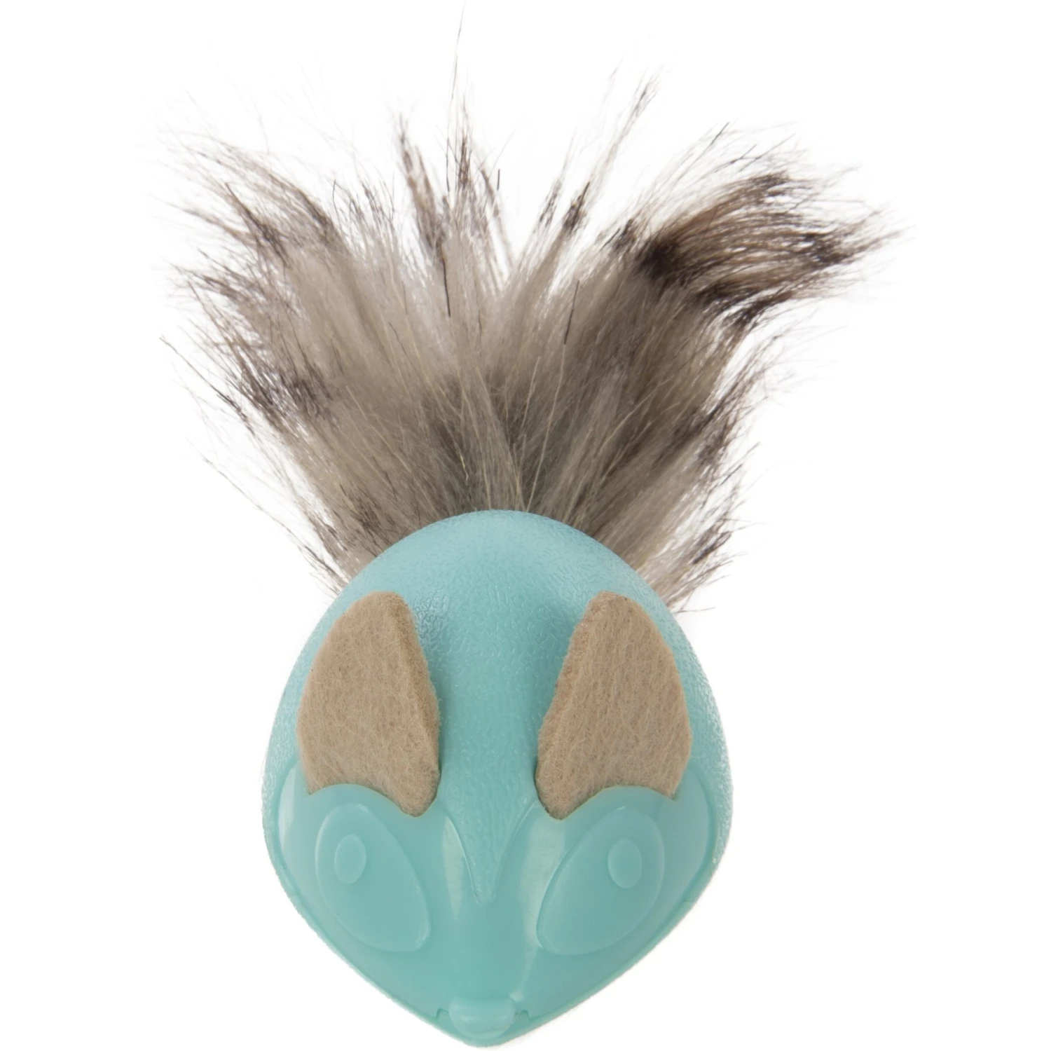 Petlinks Marble Mayhem Rolling Marble Racoon Cat Toy, Teal, Small 7 Petlinks Marble Mayhem Rolling Marble Racoon Cat Toy, Teal, Small - Image 5