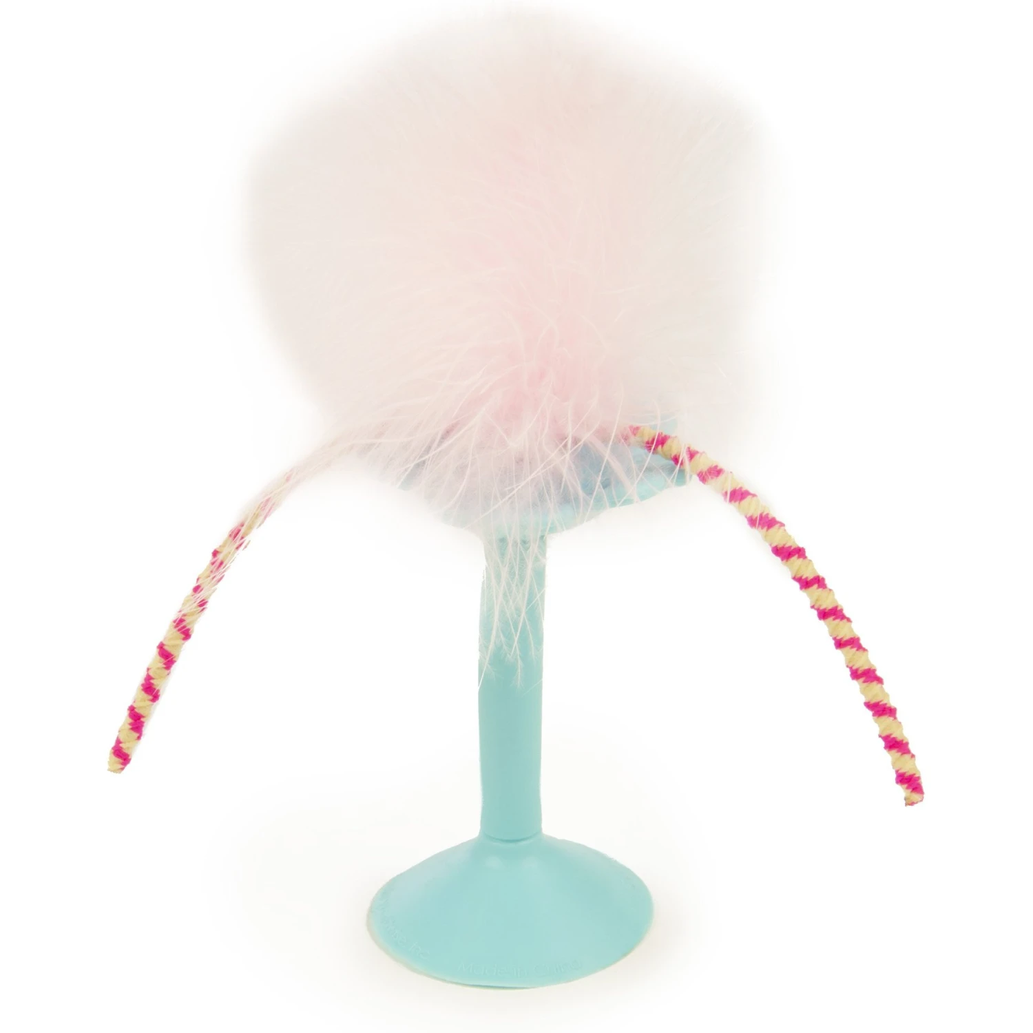 SmartyKat Window Wobbler 2 In 1 Suction Cup Window & Floor Cat Toy, Turquoise, Medium 7 SmartyKat Window Wobbler 2 In 1 Suction Cup Window & Floor Cat Toy, Turquoise, Medium - Image 5