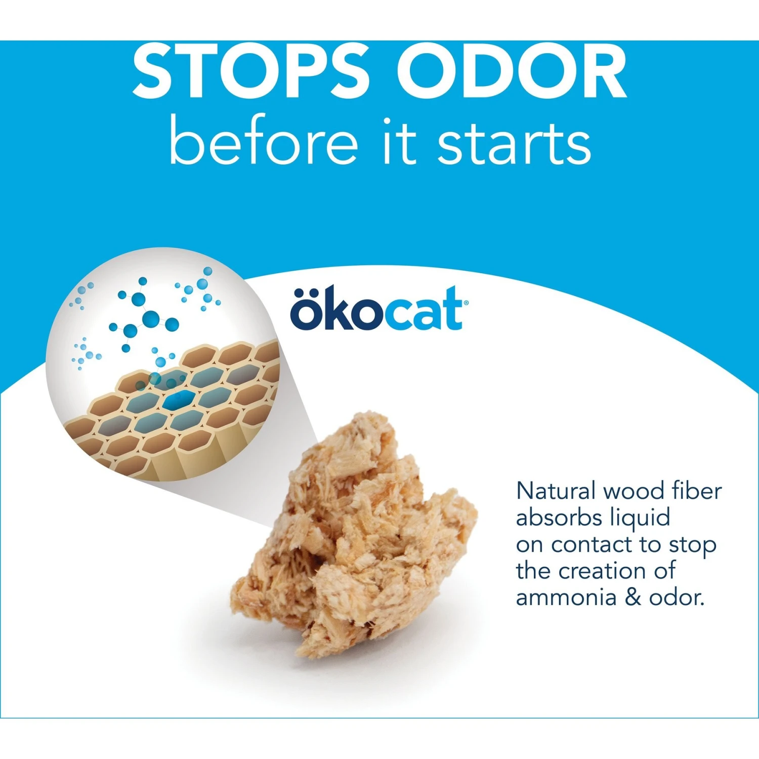 Okocat Original Premium Wood Clumping Cat Litter 6 Okocat Original Premium Wood Clumping Cat Litter - Image 4
