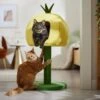 Frisco Pineapple 33.5" Plush Cat Scratching Post And Condo -Cat Supplies 371361 MAIN. AC SS1800 V1664373301