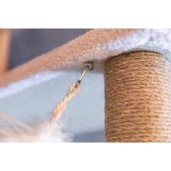 Catry 75-in Scratching Posts Condo Cat Tree, Beige 16 Catry 75-in Scratching Posts Condo Cat Tree, Beige -Cat Supplies 373043 PT5. AC SS1800 V1647033999