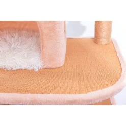 Catry 75-in Scratching Posts Condo Cat Tree, Beige 17 Catry 75-in Scratching Posts Condo Cat Tree, Beige -Cat Supplies 373043 PT6. AC SS1800 V1647028906