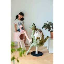 Catry 32-in Flamingo Design With Sisal Scratching Post Cat Tree, Pink 19 Catry 32-in Flamingo Design With Sisal Scratching Post Cat Tree, Pink -Cat Supplies 373047 PT8. AC SS1800 V1647028033