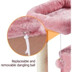 Yaheetech 3 Tiers 36-in Plush Cat Tower With Double Cat Condo -Cat Supplies 373197 PT6. AC SS1800 V1680630717