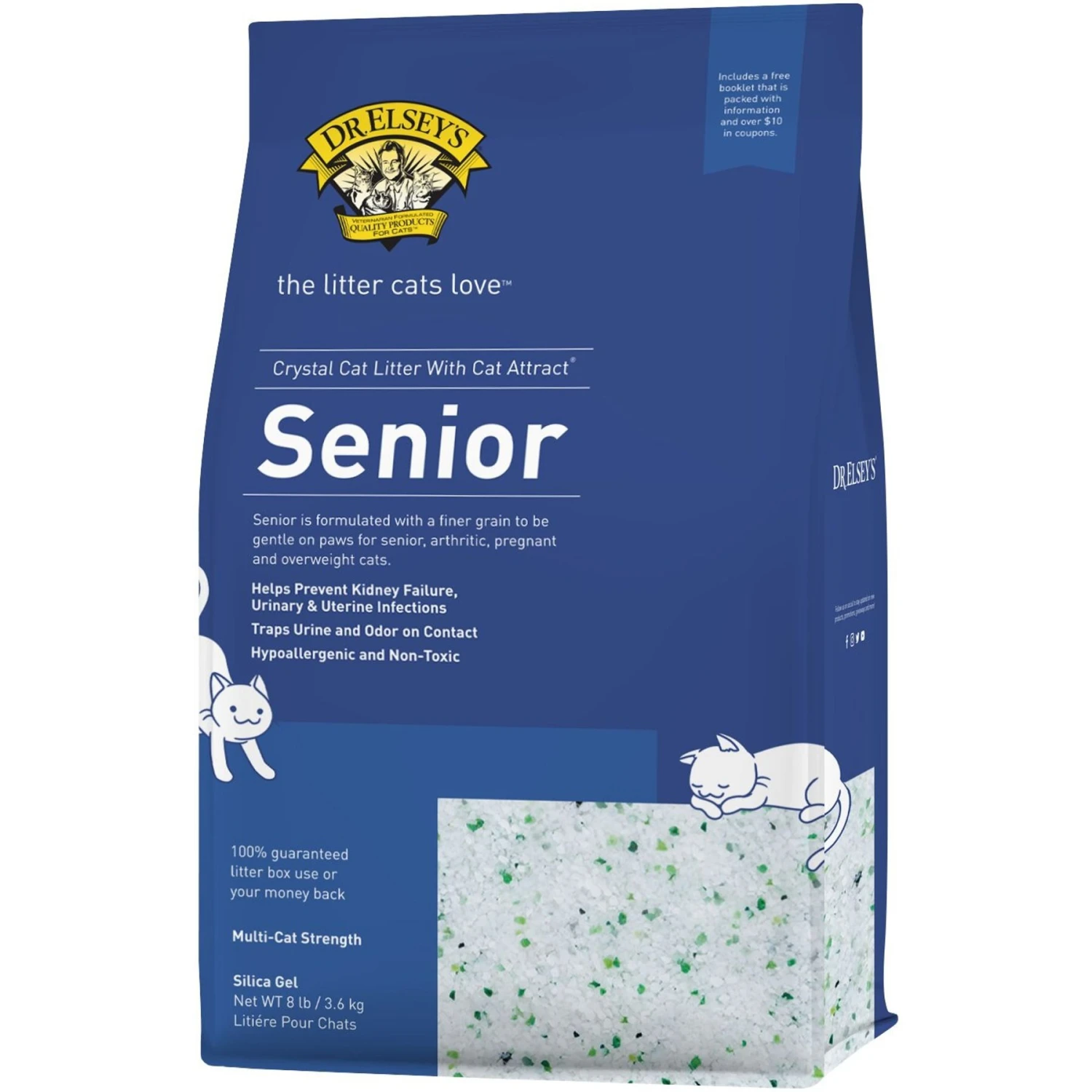 Dr. Elsey's Senior Crystal Cat Litter 4 Dr. Elsey's Senior Crystal Cat Litter - Image 2