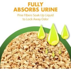 Feline Pine Original Non-Clumping Wood Cat Litter -Cat Supplies 47407 PT2. AC SS1800 V1663798015