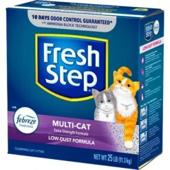 Fresh Step Multi-Cat Extra Strength Scented Clumping Cat Litter -Cat Supplies 47416 PT6. AC SS1800 V1695137730
