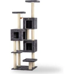 Armarkat Real Wood Giant Cat Tower, Dark Gray, 80-in 14 Armarkat Real Wood Giant Cat Tower, Dark Gray, 80-in -Cat Supplies 515582 PT3. AC SS1800 V1649358207