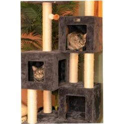 Armarkat Real Wood Giant Cat Tower, Dark Gray, 80-in 15 Armarkat Real Wood Giant Cat Tower, Dark Gray, 80-in -Cat Supplies 515582 PT4. AC SS1800 V1649356450