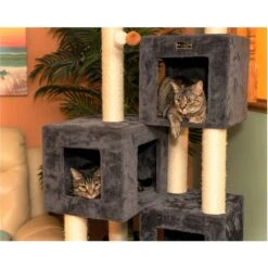 Armarkat Real Wood Giant Cat Tower, Dark Gray, 80-in 16 Armarkat Real Wood Giant Cat Tower, Dark Gray, 80-in -Cat Supplies 515582 PT5. AC SS1800 V1649349929