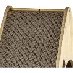 Armarkat Real Wood Triangular Cat Condo, Natural Beige, 22-in 19 Armarkat Real Wood Triangular Cat Condo, Natural Beige, 22-in -Cat Supplies 515614 PT8. AC SS1800 V1649345850