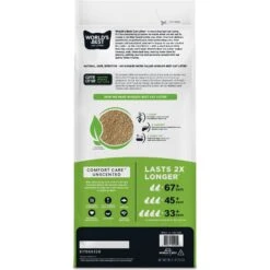 World's Best Unscented Clumping Corn Cat Litter 8 World's Best Unscented Clumping Corn Cat Litter -Cat Supplies 52323 PT2. AC SS1800 V1598653558
