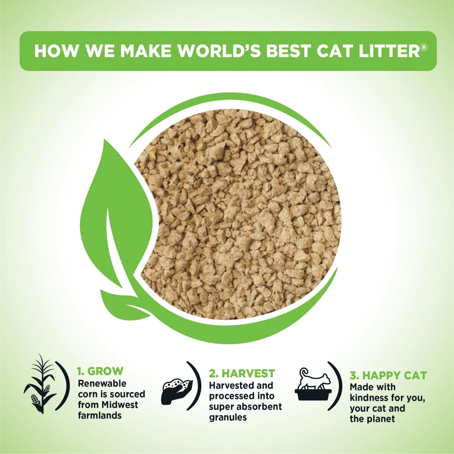 World's Best Unscented Clumping Corn Cat Litter 6 World's Best Unscented Clumping Corn Cat Litter - Image 4