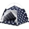 Lovely Caves Stars Dog & Cat Tent, Blue, Medium 1 Lovely Caves Stars Dog & Cat Tent, Blue, Medium -Cat Supplies 525758 MAIN. AC SS1800 V1657658482