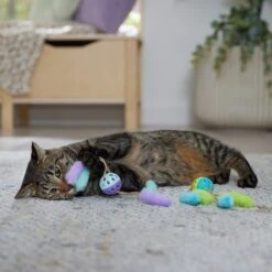 Frisco Fabric & Play Plastic Balls Cat Toy 8 Frisco Fabric & Play Plastic Balls Cat Toy -Cat Supplies 526030 PT3. AC SS1800 V1669148132