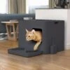 Way Basics Meowy Studio Loo Litter Box Enclosure -Cat Supplies 530630 MAIN. AC SS1800 V1651684593